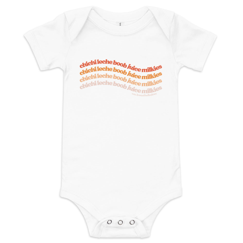 Milky Wave Onesie Baby