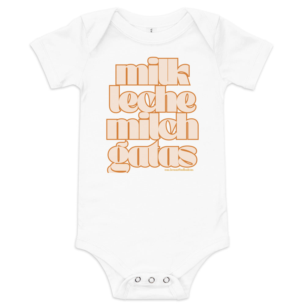 Milk for All Baby Onesie