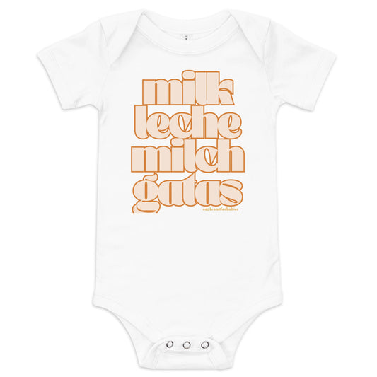 Milk for All Baby Onesie