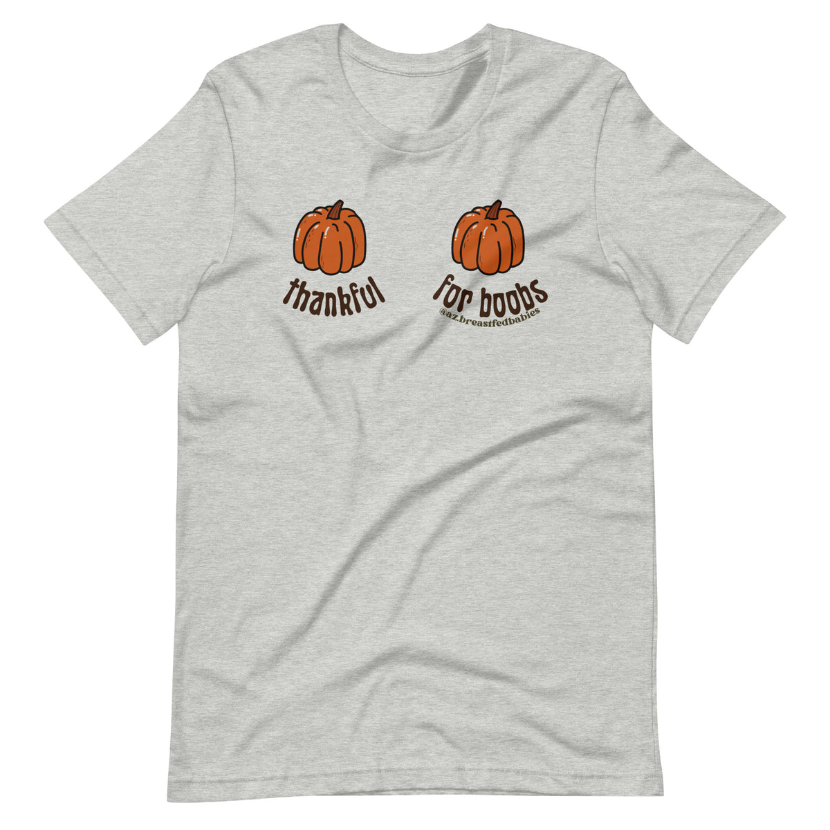 Thankful For Pumpkin Boobs Tee