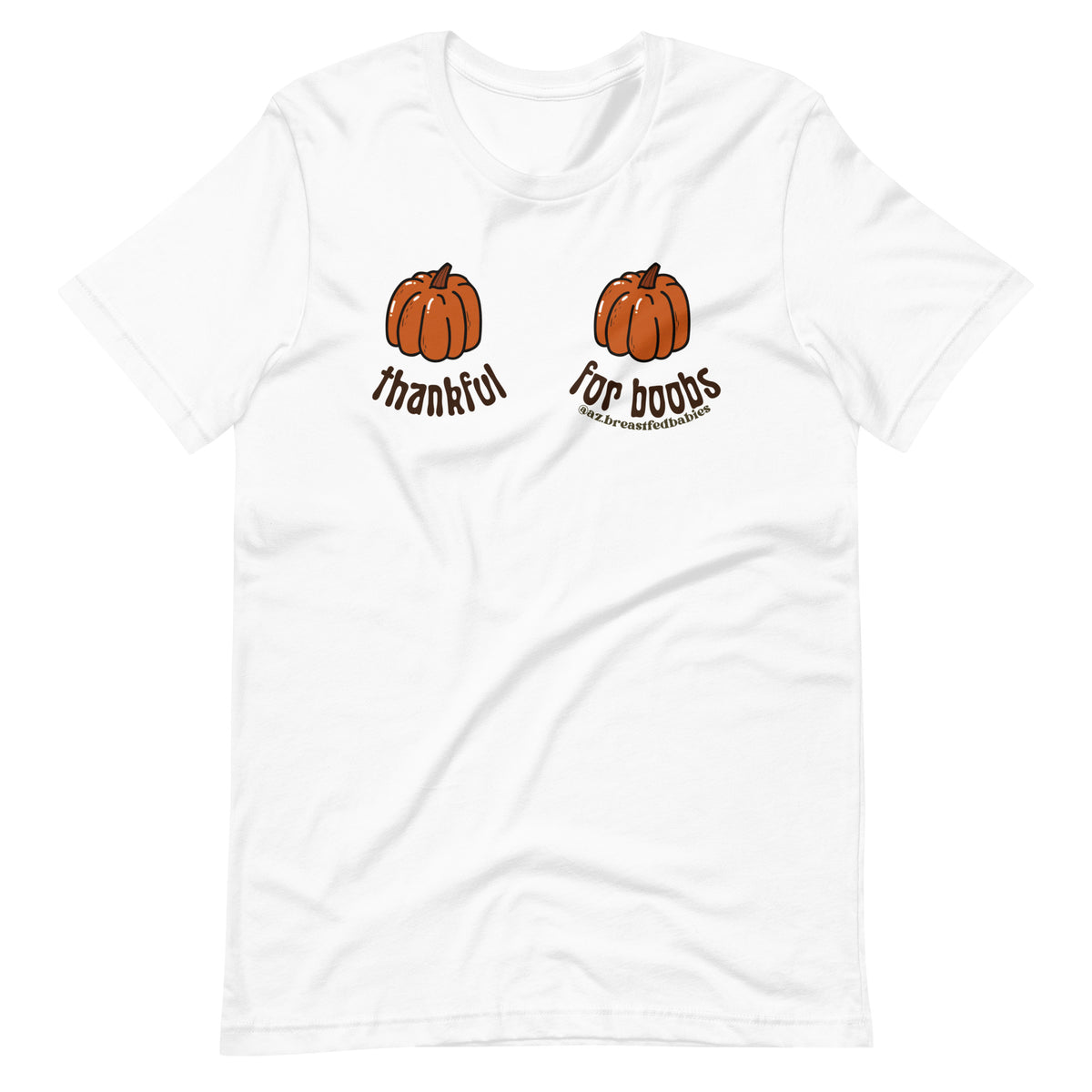 Thankful For Pumpkin Boobs Tee
